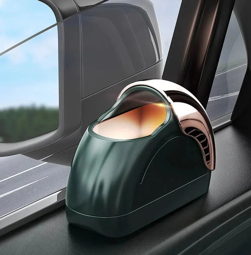 LEDASH Auto-Aschenbecher mit Deckel für den Einsatz im Auto und auf Reisen