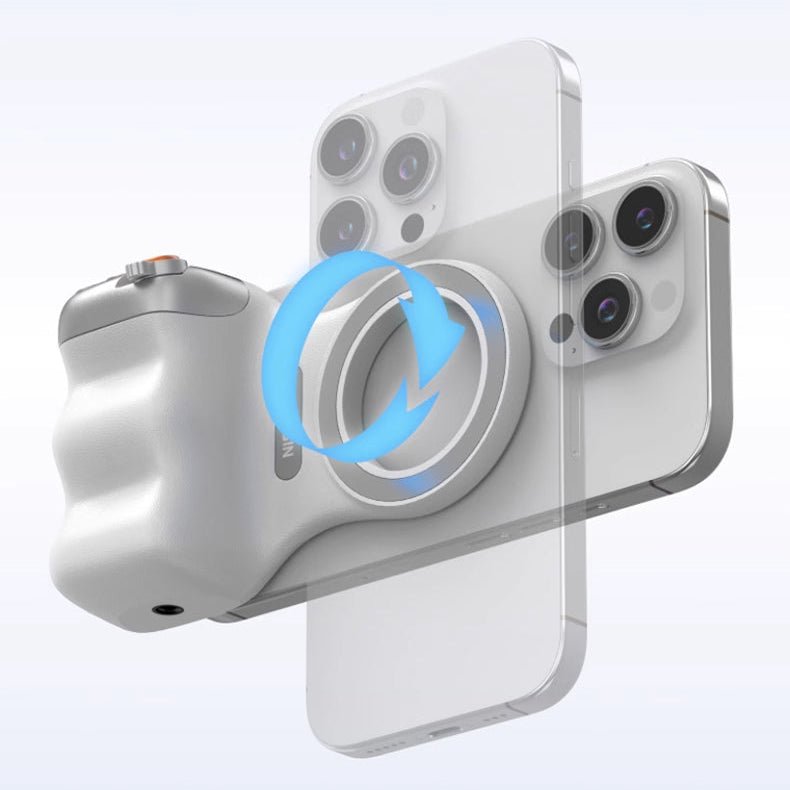SNAPGRIP ידית סלפי מגנטית עם תאורה לצילומים יציבים