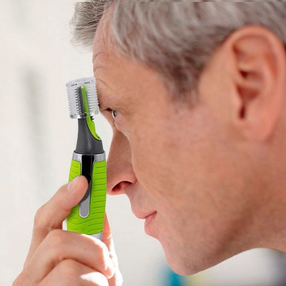 NoseEdge Pro: Nauwkeurige Neus- en Oortrimmer met LED-licht voor Zachte Haarverwijdering