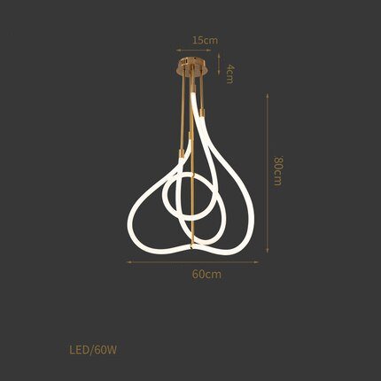 Lampe im nordischen Minimalismus-Stil | Orntli