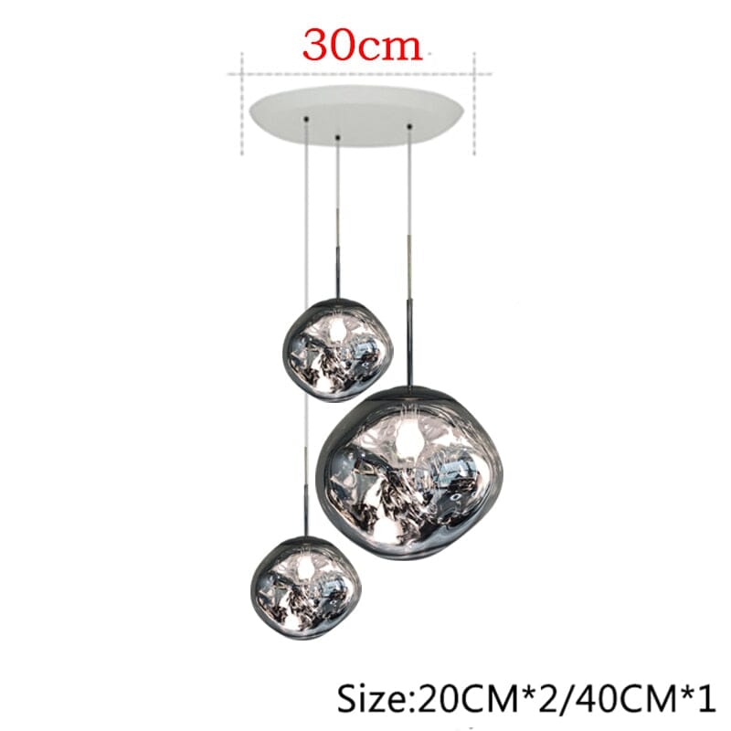 Kivra | Nordic Lava Cluster Chandelier | Orntli