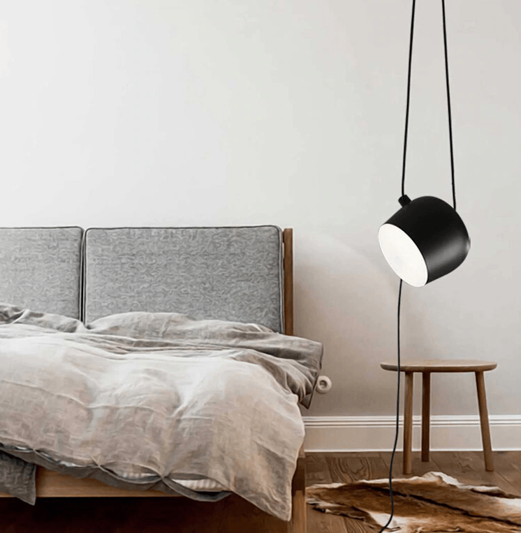 Trommelpendel Elegant kabelhengende lampe for kjøkken, soverom, kontor og hjemmeinnredning