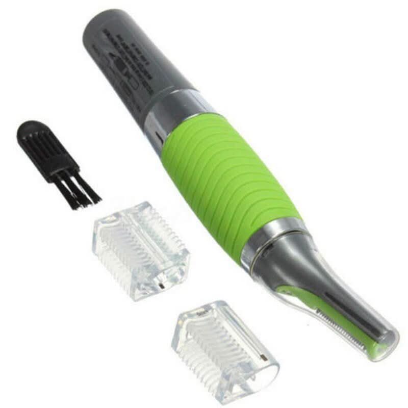 NoseEdge Pro: Nauwkeurige Neus- en Oortrimmer met LED-licht voor Zachte Haarverwijdering