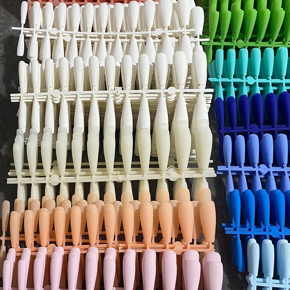 Unhas Autocolantes Matte NovaNail Para Um Visual Elegante Sem Esforço Conjunto Nupcial de 24 Unhas