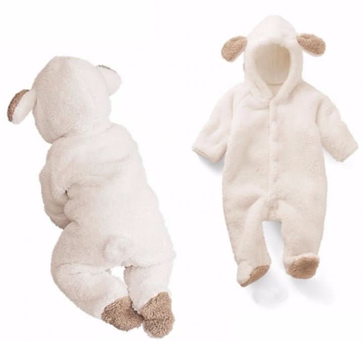Cuddle Animal újszülött rugdalózó, ultrapuha és meleg babáknak