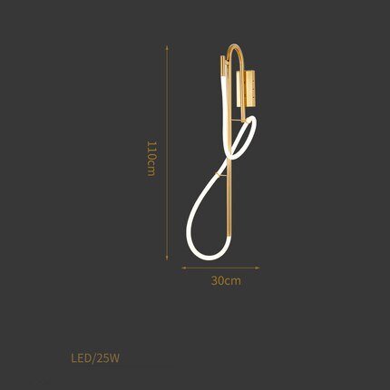 Lampe im nordischen Minimalismus-Stil | Orntli