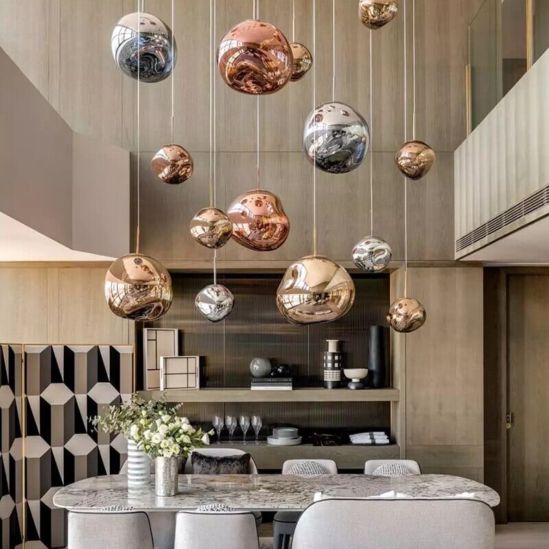 Kivra | Nordic Lava Cluster Chandelier | Orntli