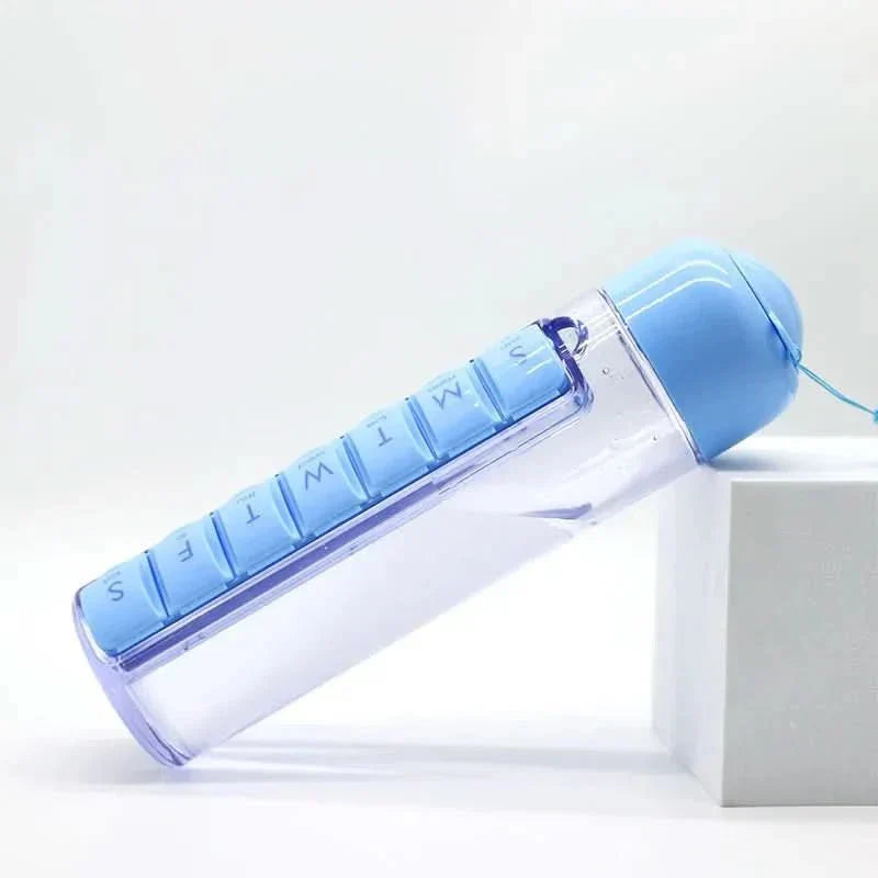 DailyMed 7-Day Organizer With Hydration Bottle For On The Go