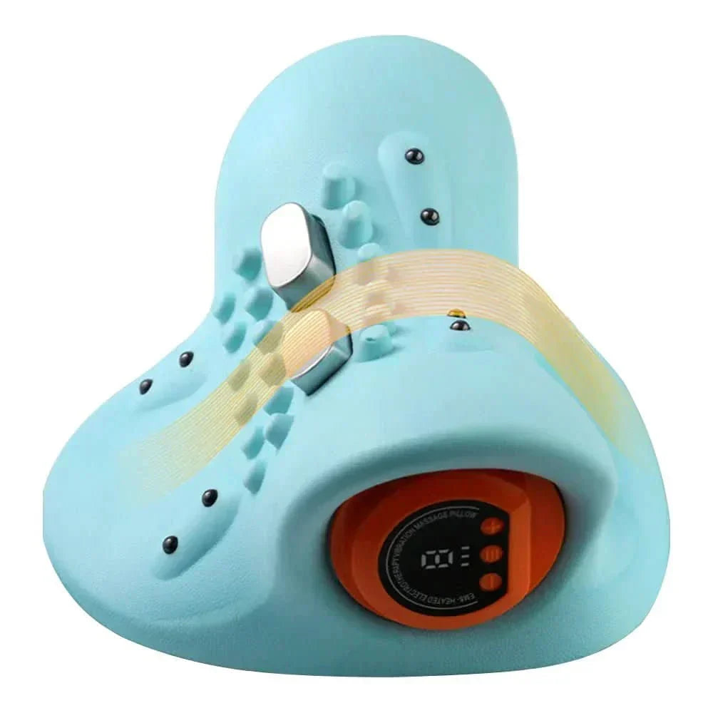 ReliaWave Neck Massager With EMS And Traction For Neck Pain Relief