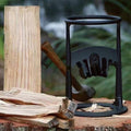 TrailForge Portable Manual Firewood Splitter For Campers Safe And Easy Wood Splitting