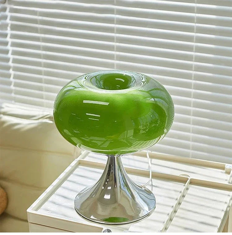 OrchardGlow | Epleglass Bordlampe med Vintage Sjarm
