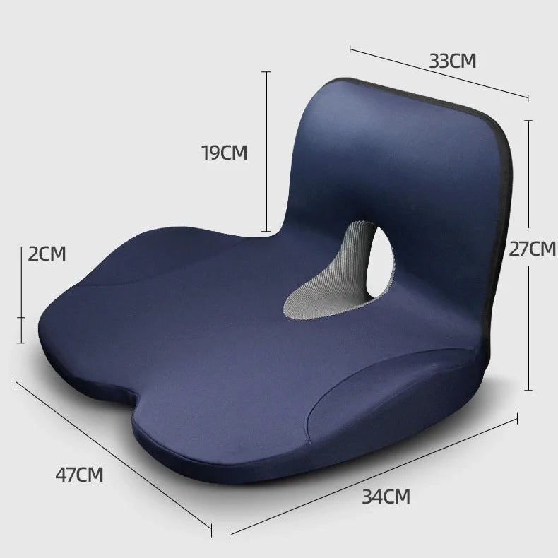Almohada de espuma viscoelástica ContourEase en forma de L para estabilización de la cintura y comodidad de cadera