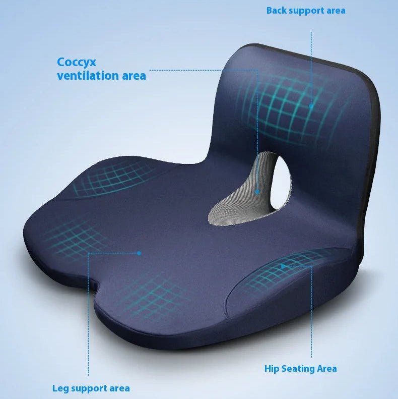 Almohada de espuma viscoelástica ContourEase en forma de L para estabilización de la cintura y comodidad de cadera
