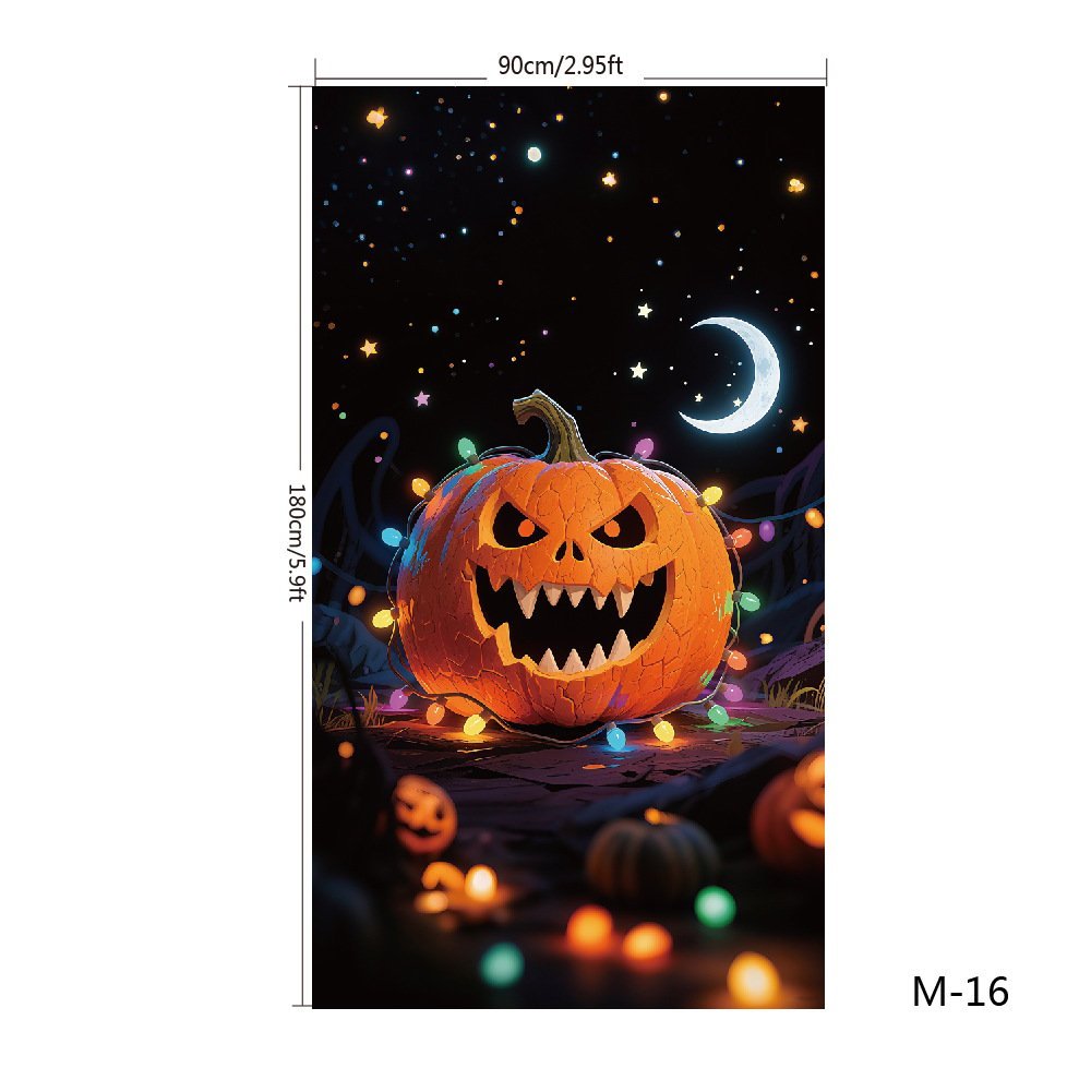 HolidayGlow Decorazioni Festive per Porta d'Ingresso per Case e Negozi