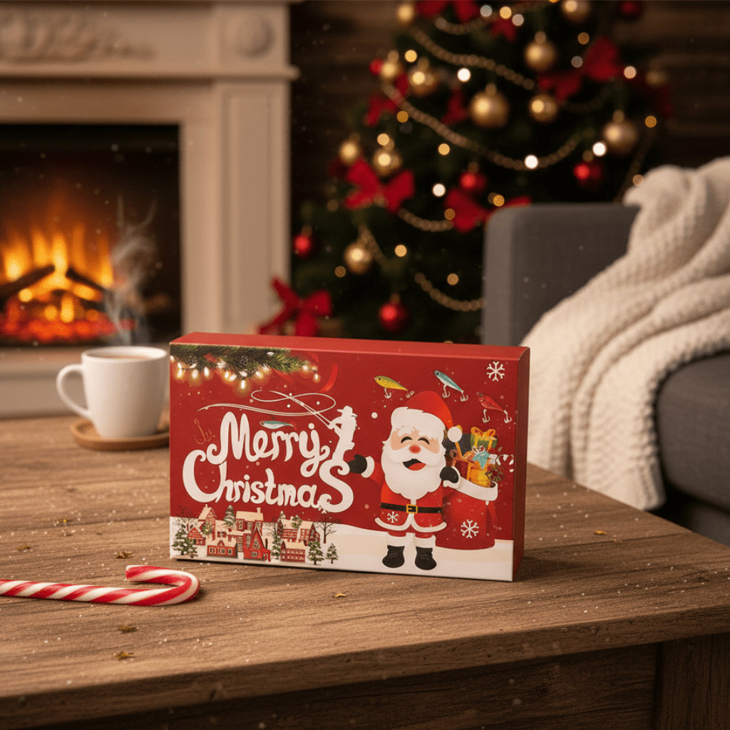 AquaForge 73-Piece Fishing Accessories Gift Advent Calendar For Anglers