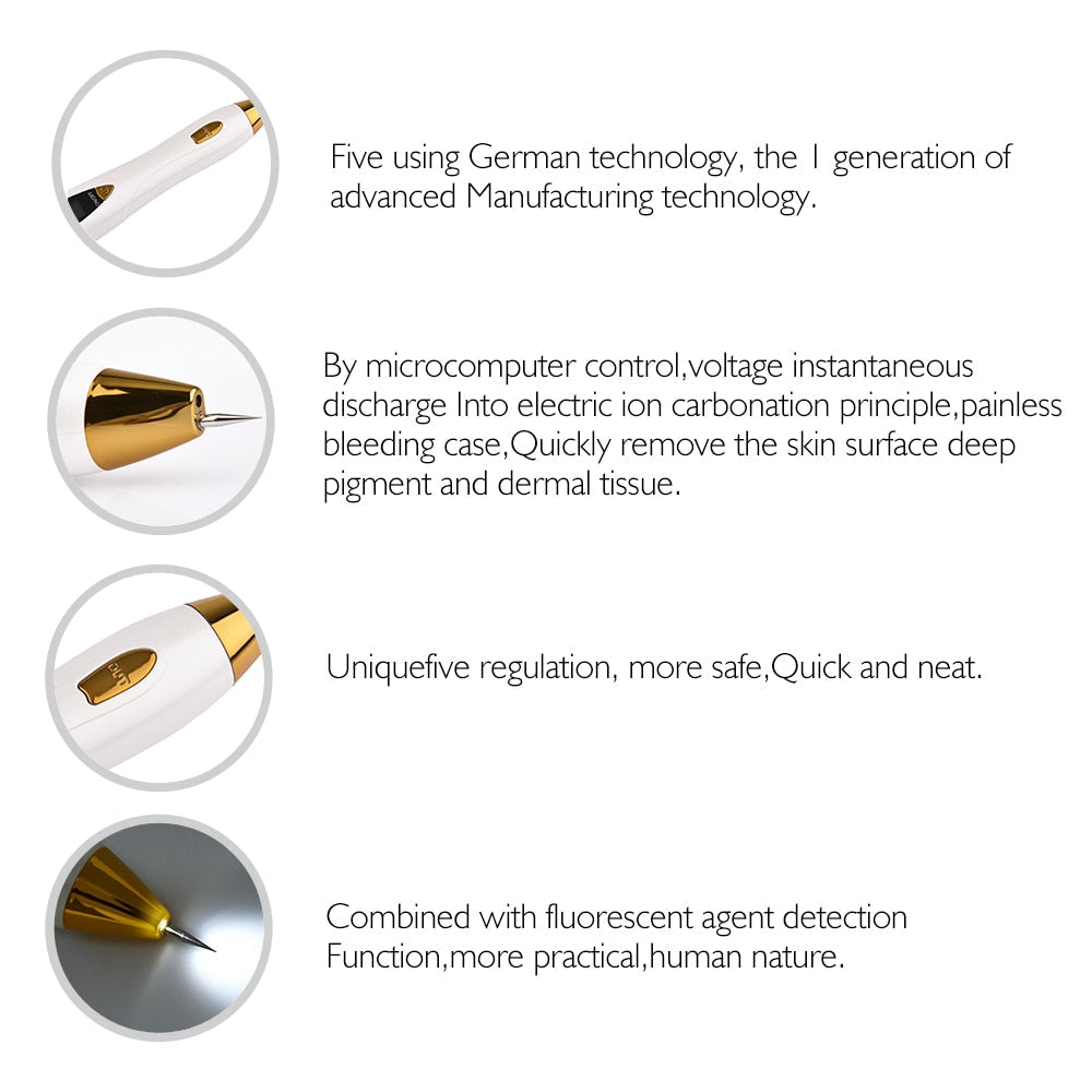 LuminaDerm Muttermalentfernungsstift Pro Edition für präzise Muttermalpflege