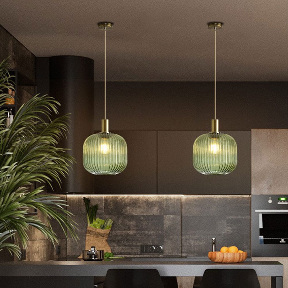 Rosalie riflet glasspendler Nordic Glow for kjøkken