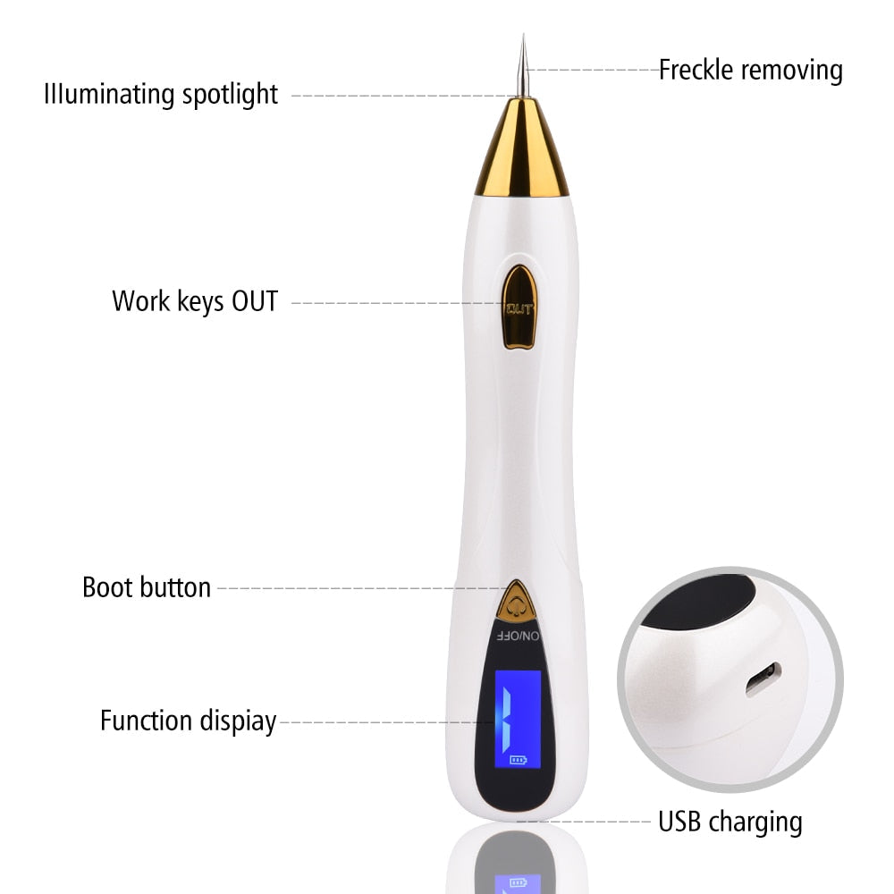 LuminaDerm Muttermalentfernungsstift Pro Edition für präzise Muttermalpflege
