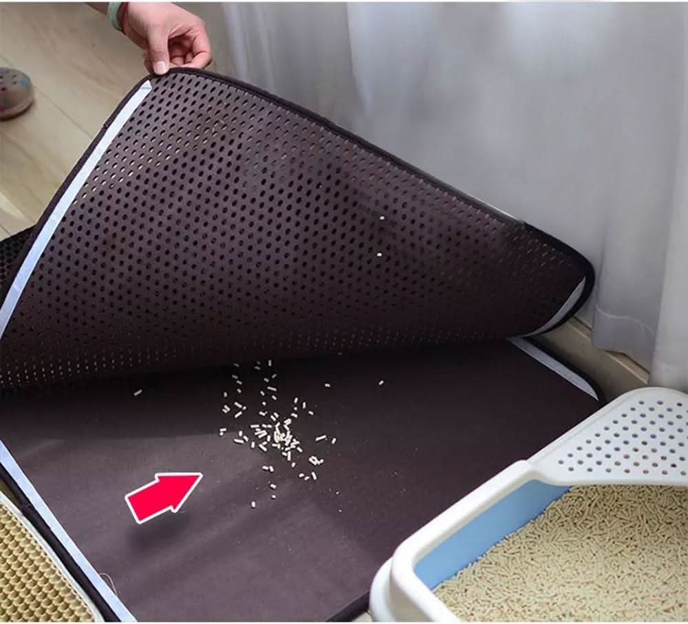 PawSafe sklisikker kattedo-matte med vanntett bakside for katteeiere