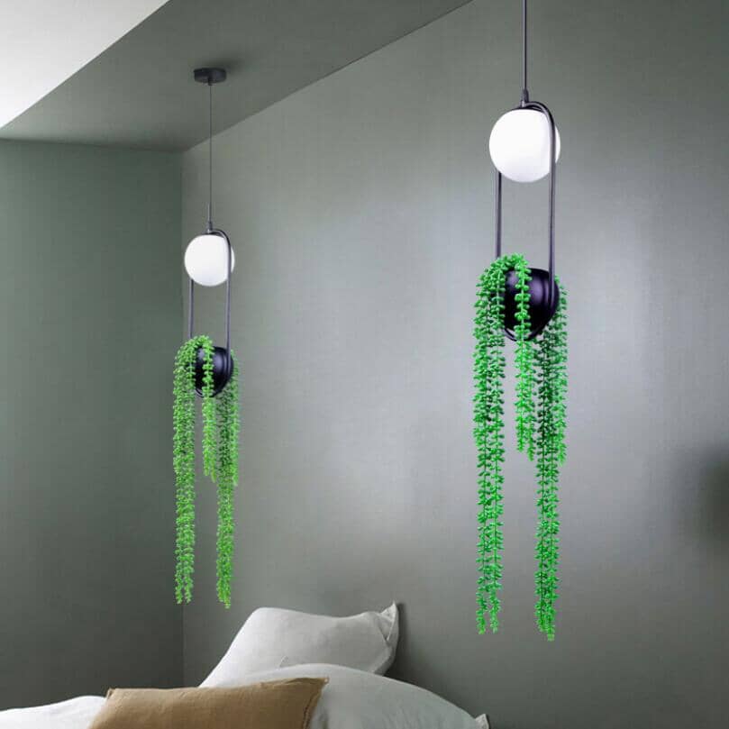 VerdiGlow Planter Wall Light for Indoor Greenery Display