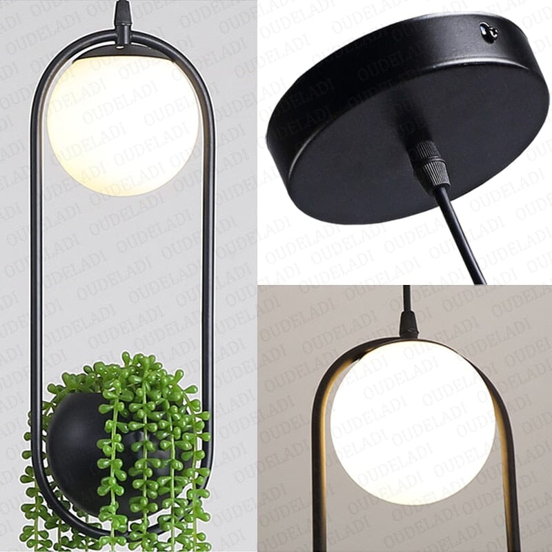 VerdiGlow Planter Wall Light for Indoor Greenery Display