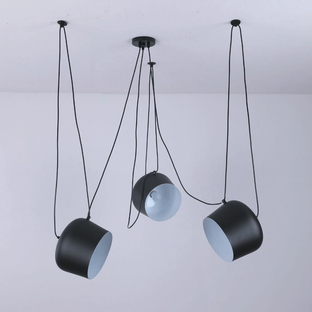 Trommelpendel Elegant kabelhengende lampe for kjøkken, soverom, kontor og hjemmeinnredning