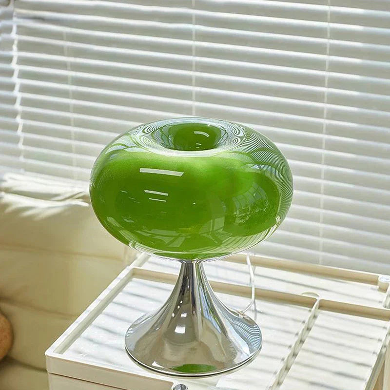 OrchardGlow | Epleglass Bordlampe med Vintage Sjarm