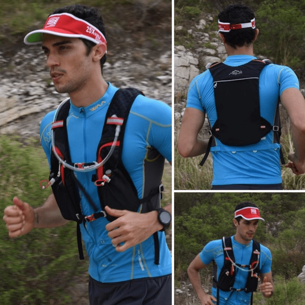 TrailFlex állítható 5L légáteresztő futó- és túrahátizsák