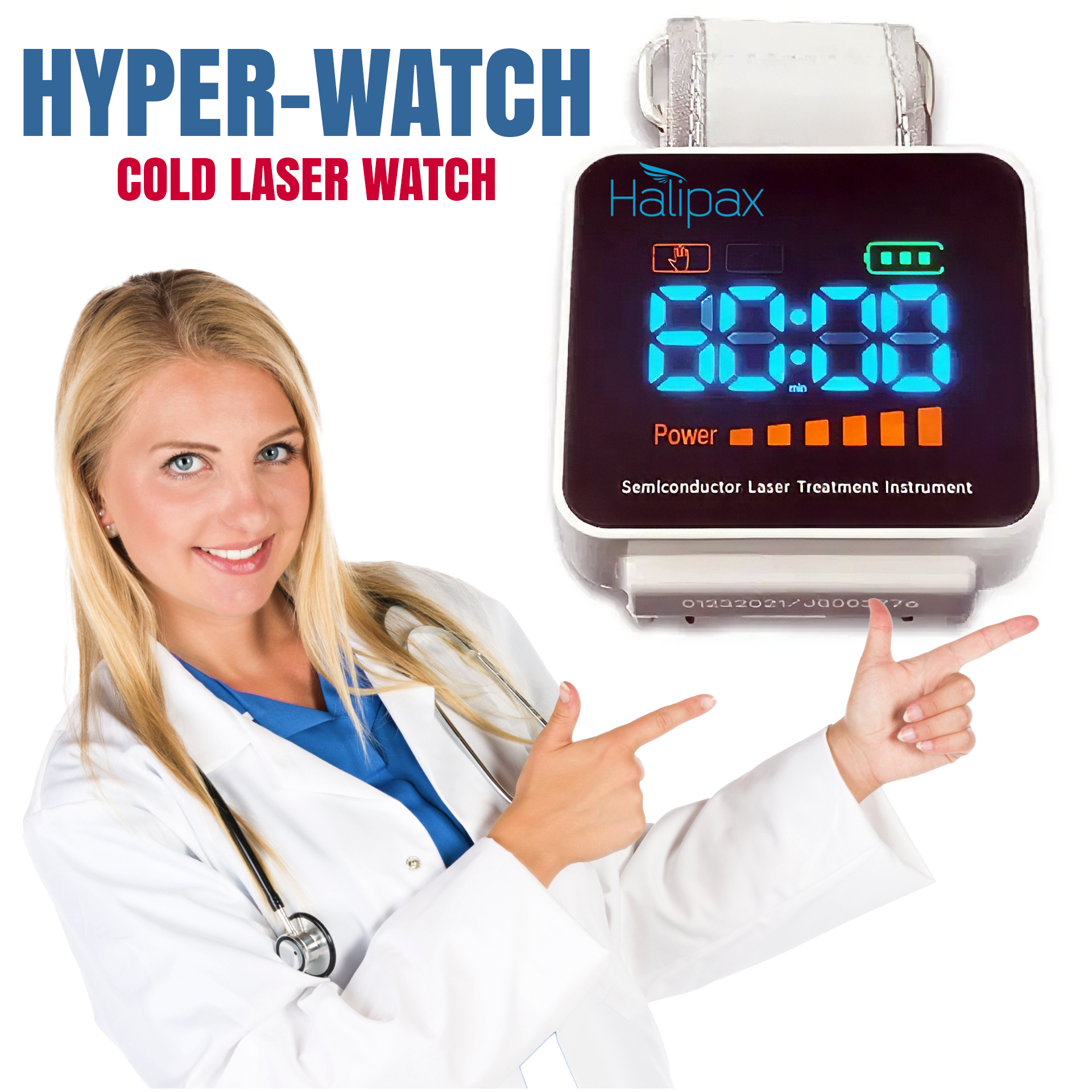 Hyper-Watch Gentle Light Wellness Wearable For Daily Balance