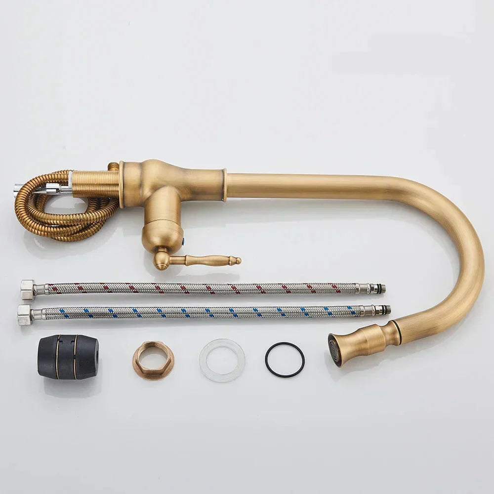 VintageTap – Køkkenarmatur i antik messing
