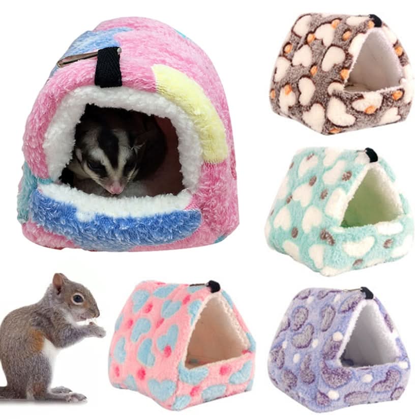 NibbleNest Cozy Elevated Hamster Hammock House For Hamster Owners Retreat