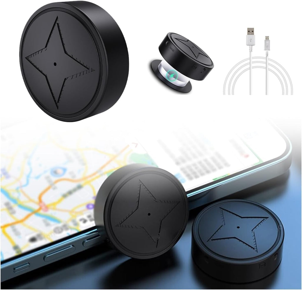 GPS-tracker med stærk magnetisk fastgørelse til biler og motorcykler