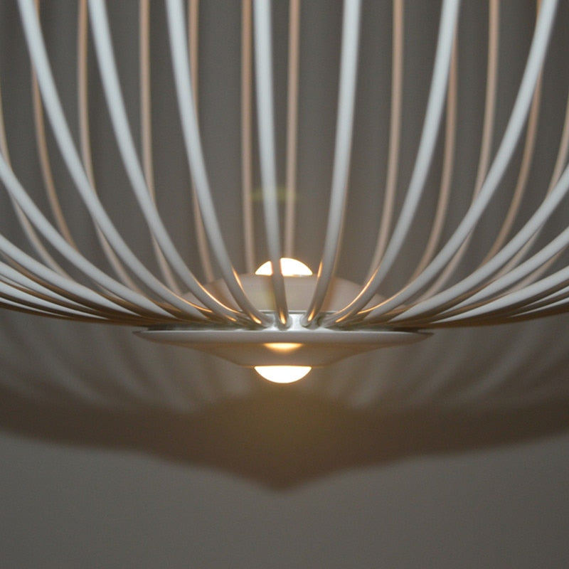 Lyra Spokes Suspension Pendant Light 52cm Diameter 200cm Height