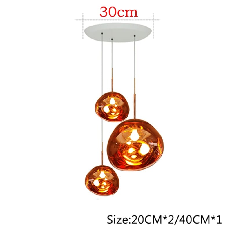 Kivra | Nordic Lava Cluster Chandelier | Orntli
