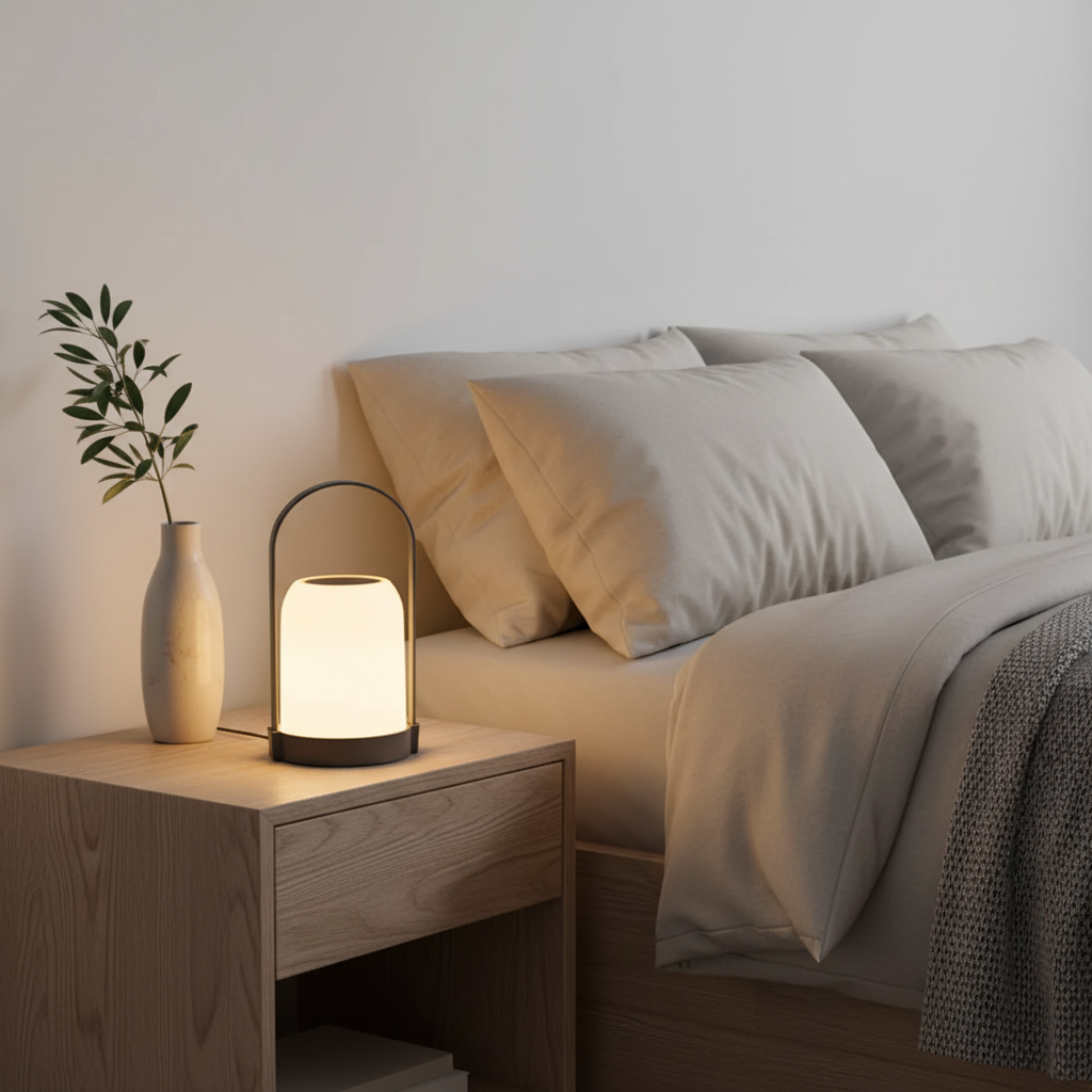 NovaLume LED bordlampe for moderne stuer og soverom