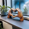 HeartCraft Handcrafted Wooden Decorative Figure For Home Lovers