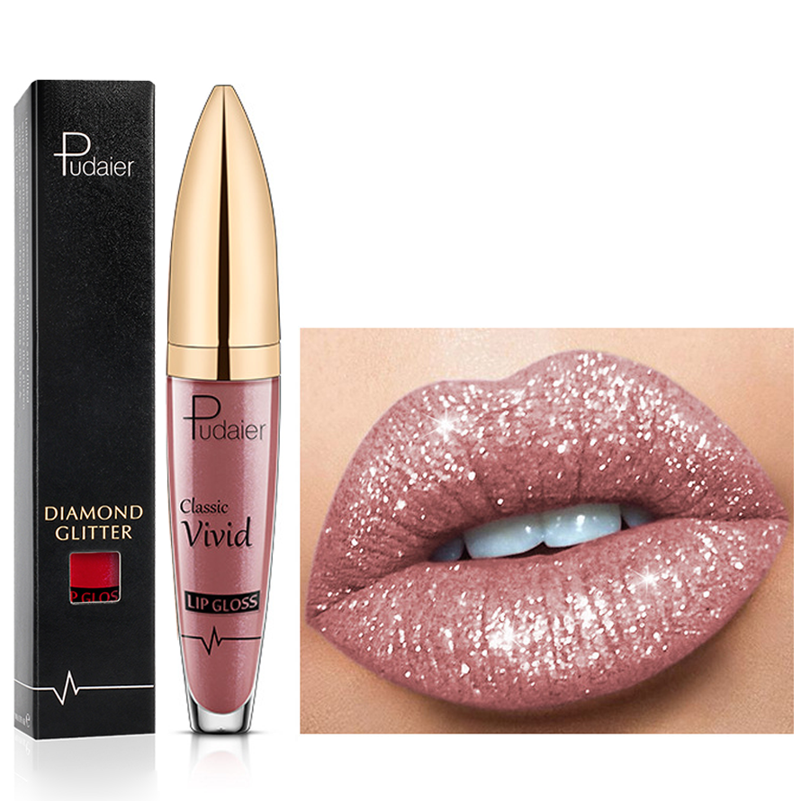18 Colors Diamond Glitter Lip Gloss