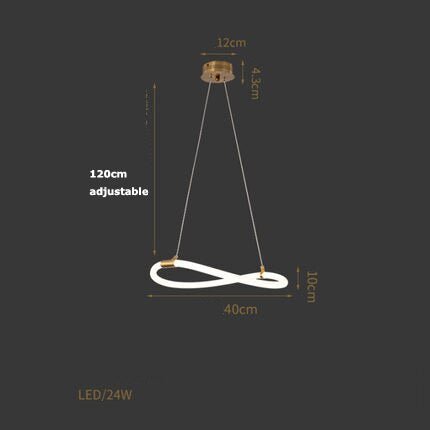 Lampe im nordischen Minimalismus-Stil | Orntli