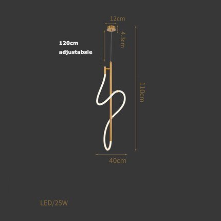 Lampe im nordischen Minimalismus-Stil | Orntli