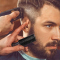 Evercrest Premium Hair and Beard Brush for Men Antistatic Handmade