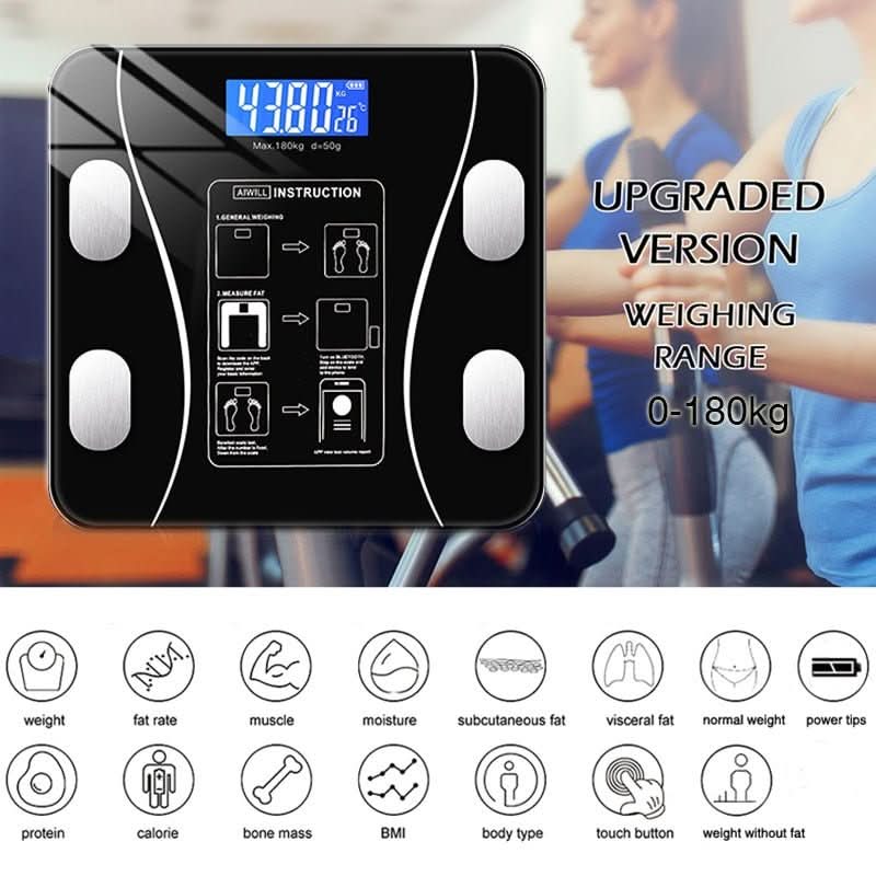 PulseScale Smart Body Analysis Scale With App Sync For Health Tracking