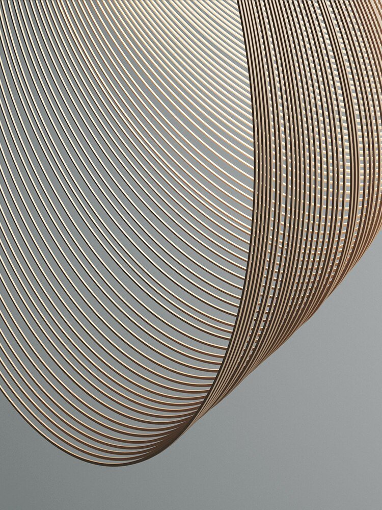 Aurra | Scandi Abstract Suspended Pendant Light | Orntli