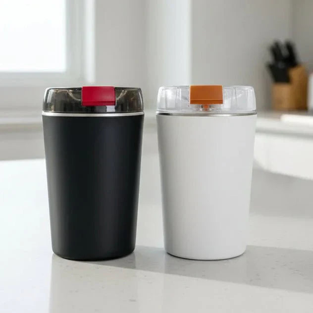 GRINDORA Mini Elektrisk Kaffekværn i Rustfrit Stål