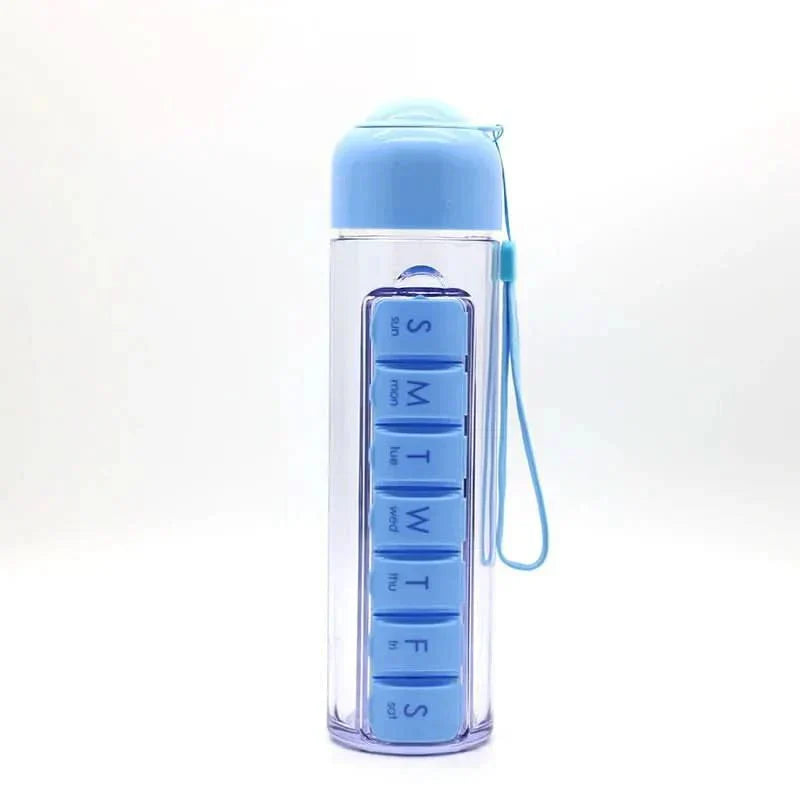 DailyMed 7-Day Organizer With Hydration Bottle For On The Go