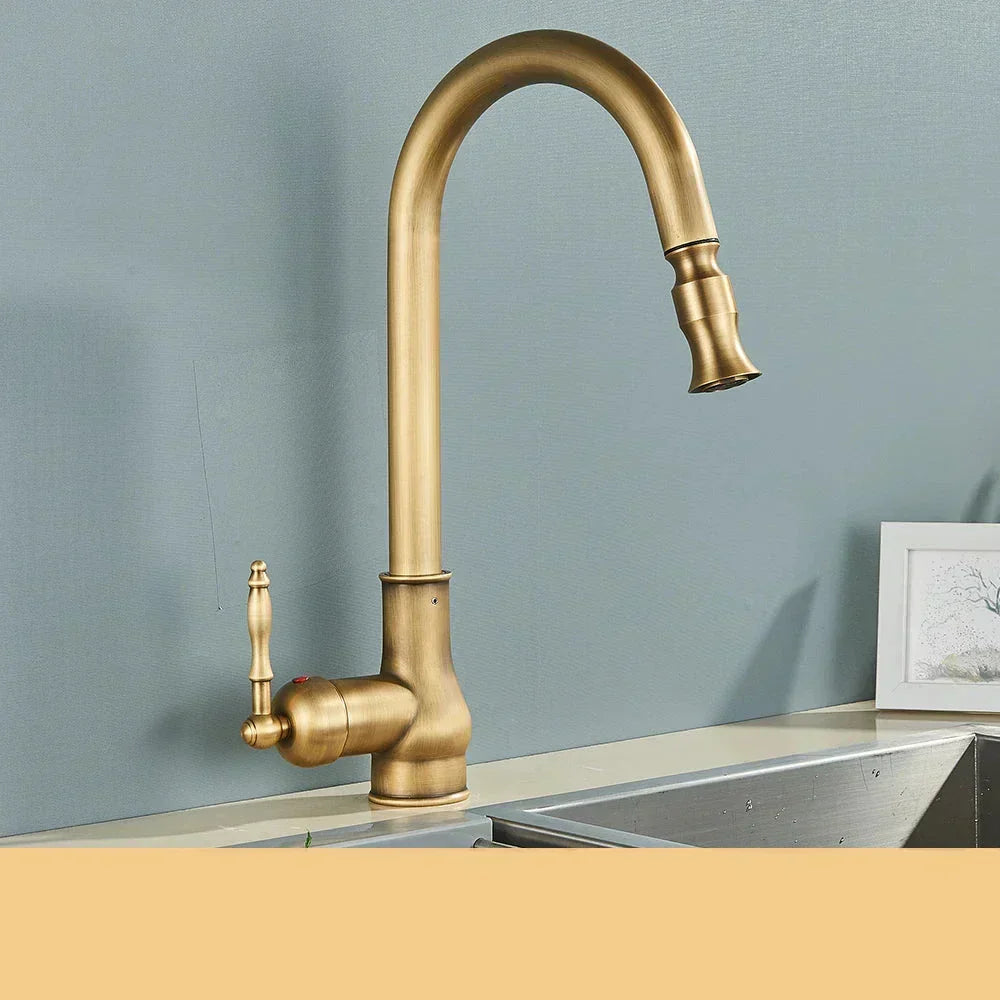 VintageTap – Køkkenarmatur i antik messing