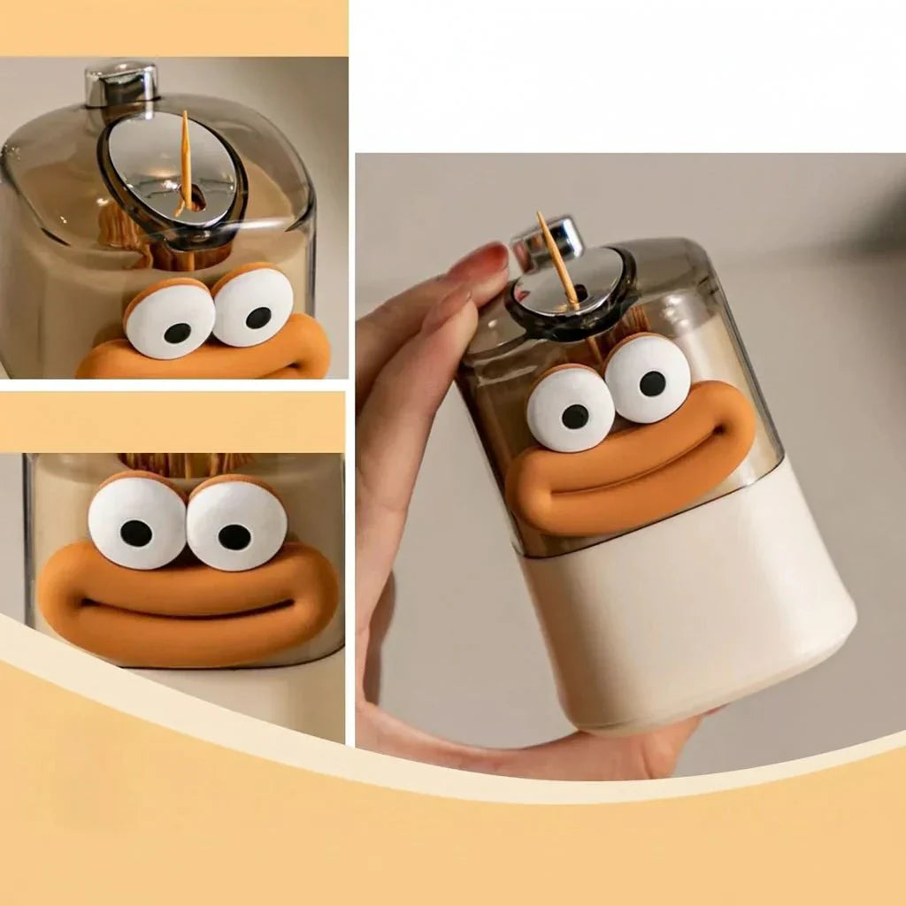 מתקן קיסמים היגייני Toothpop עם עיצוב יצירתי