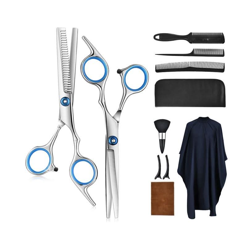 Set de tuns păr TrimCraft DIY, 10 piese, pentru tunsori precise de calitate salon acasă