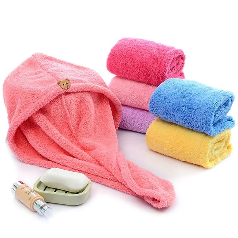 AirGlow Microfiber Turban For Quick Gentle Hair Drying For All Hair Types