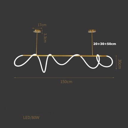 Lampe im nordischen Minimalismus-Stil | Orntli
