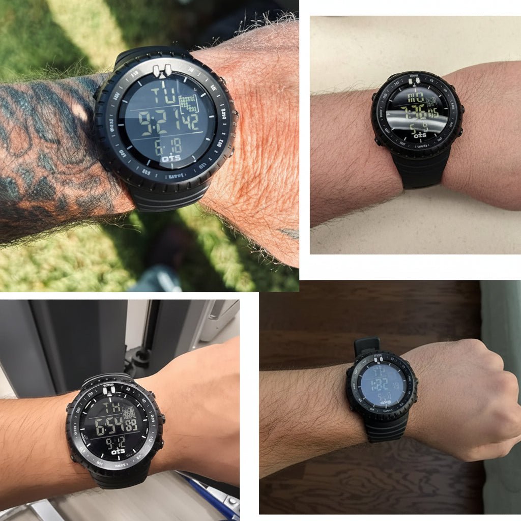 Orologio Sportivo Digitale Impermeabile ActiveLED per Uomo Uso Quotidiano